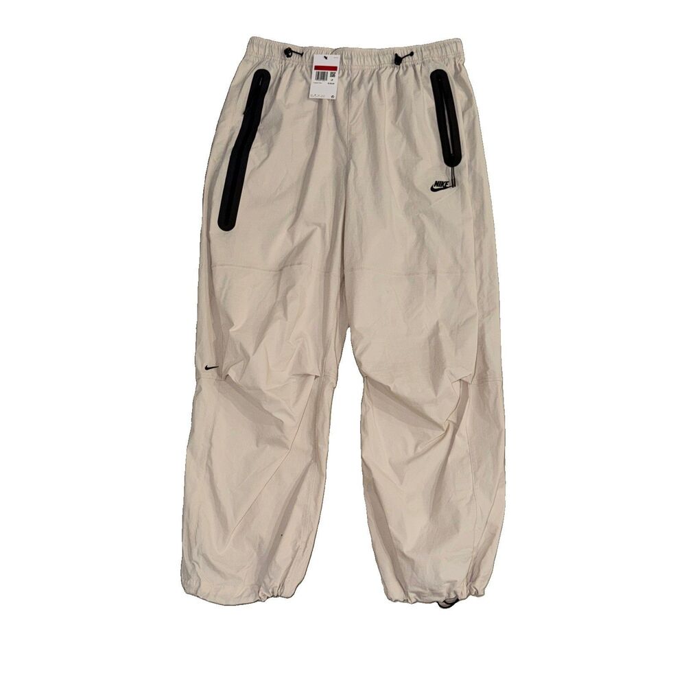 Nike Tech Woven Oversized Track Pants Light Orewood/Black Men’s Large HM7158-104